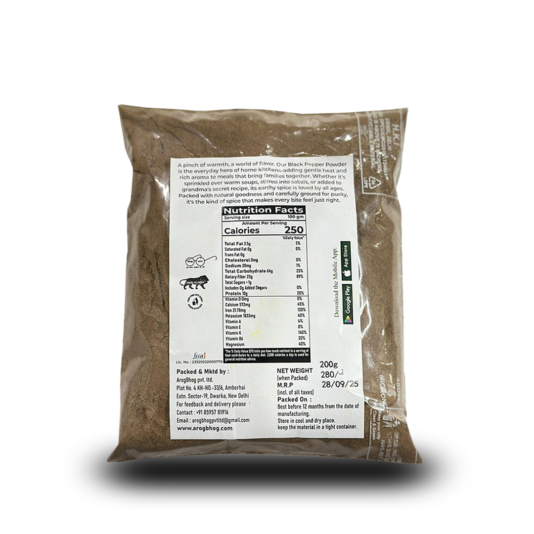 Black Pepper Powder