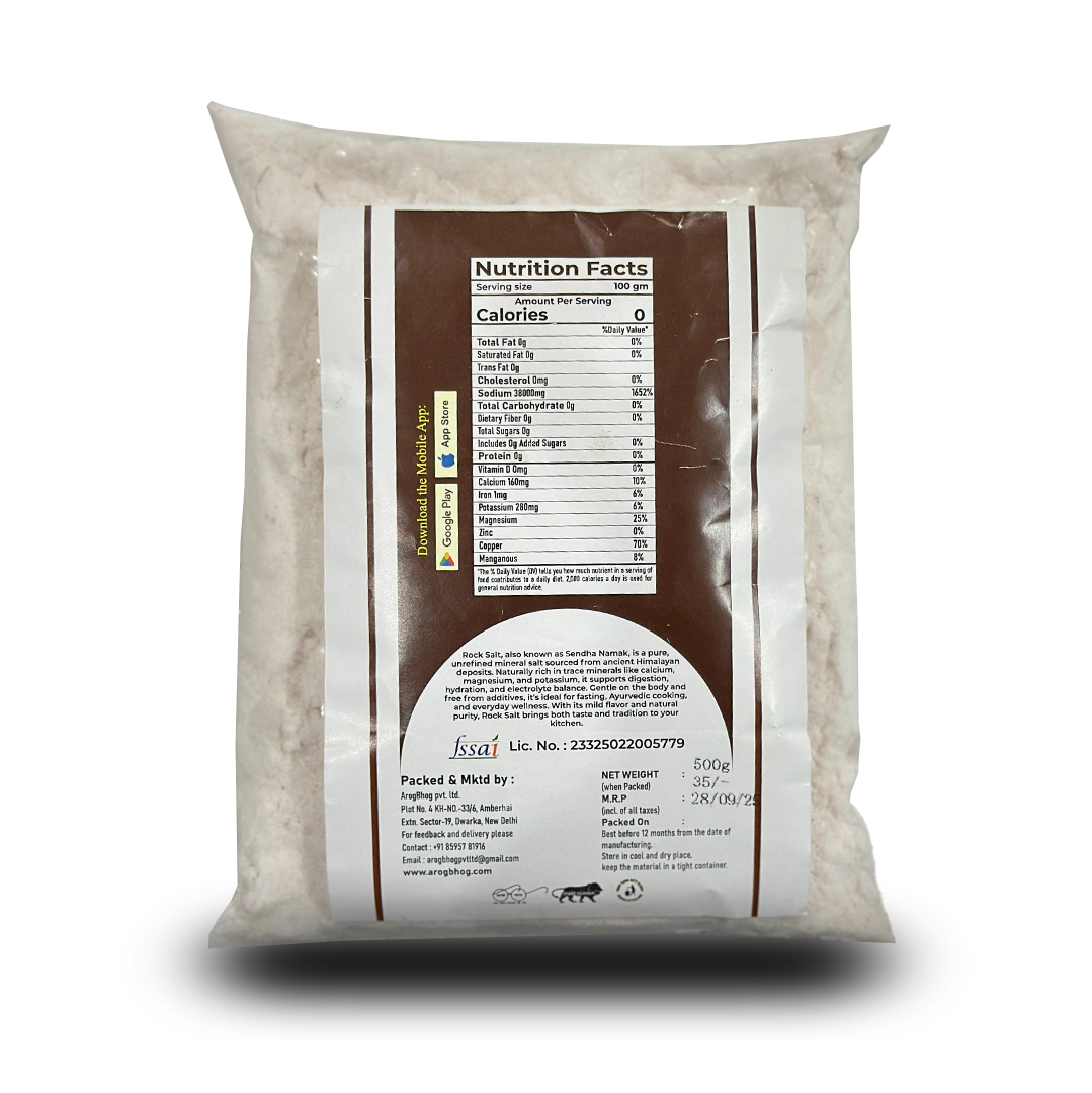 Rock Salt (Sendha Namak)